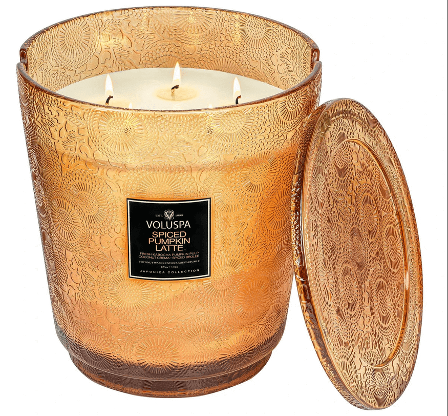 Voluspa Spiced Pumpkin Latte 5 wick candle