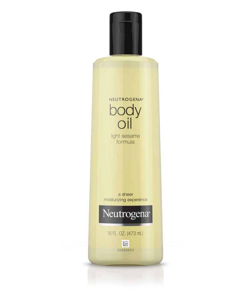 neutrogena body oil 16 bottle